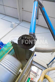 aspirazione fusti contaminati